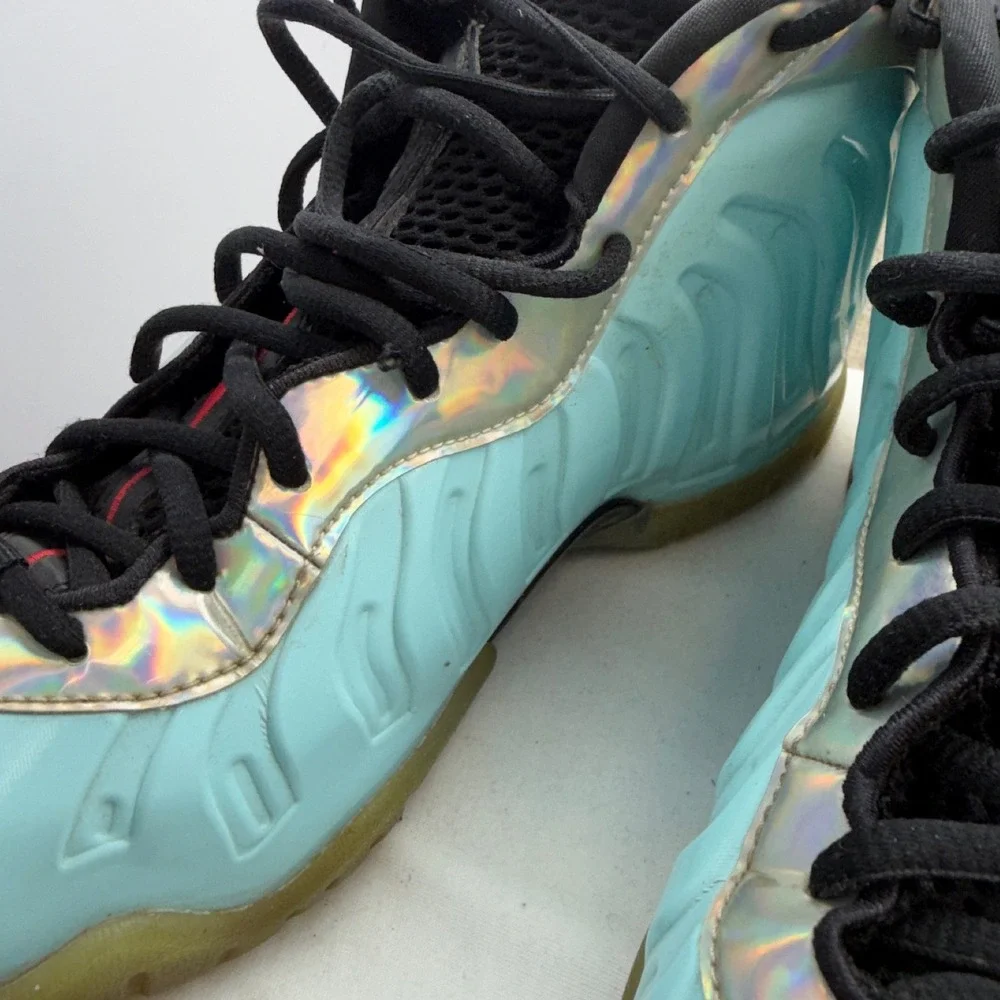 Nike Little Posite One GS Mixtape Copa Blue Iridescent DH6490-400 Size 7Y